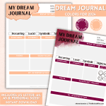 The Review Wire My Dream Journal Color of Year 2024 Cover