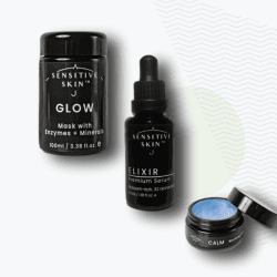 Sensitive Skin Glow + Calm + Elixir Set