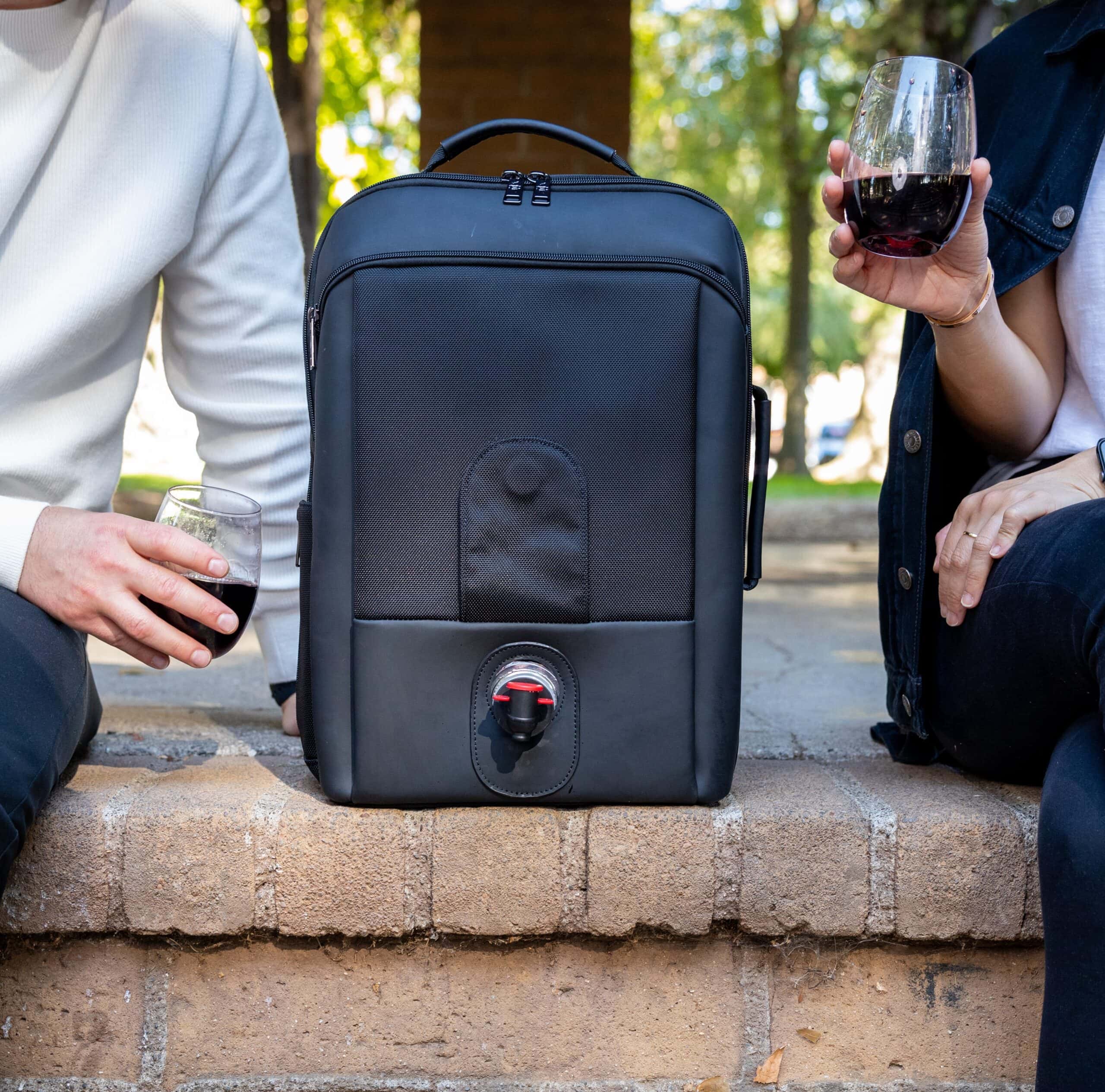 FlyWithWine VinXplorer Wine & Beverage Backpack 1 FlyWithWine VinXplorer Wine & Beverage Backpack