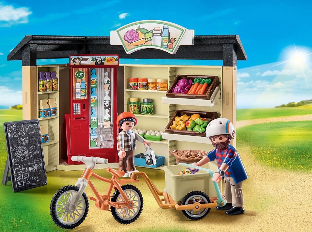 Playmobil Eco-Friendly Playsets: Country Farm Shop