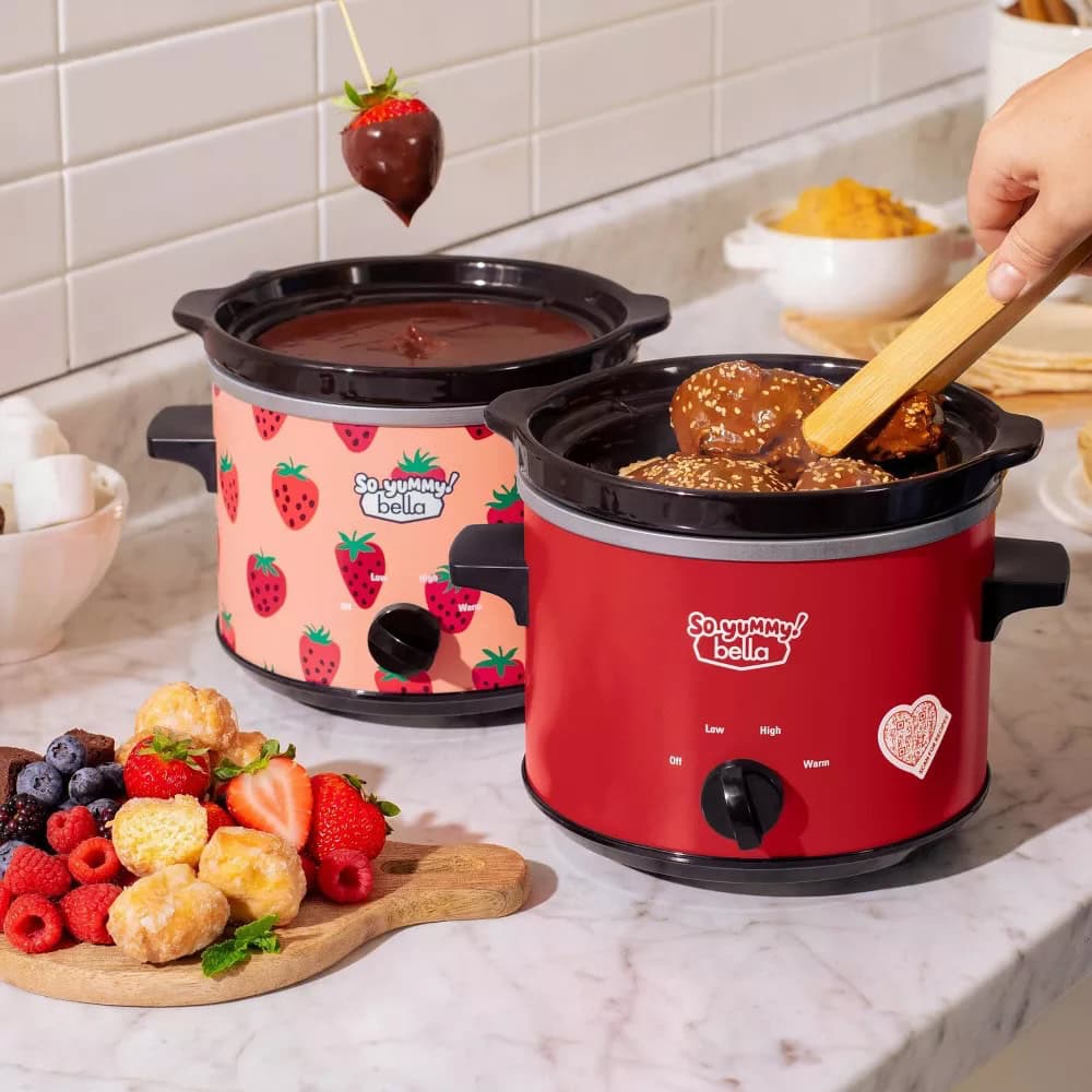 So Yummy by bella 2.0qt Twin Set Slow Cooker