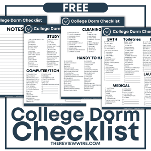 College Dorm Checklist