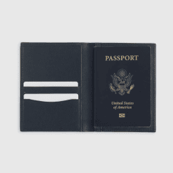 Nappa Leather RFID Blocking Passport Holder