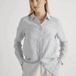 Quince 100% European Linen Long Sleeve Shirt