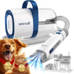 Oneisall Dog Grooming Vacuum Kit 7 in 1