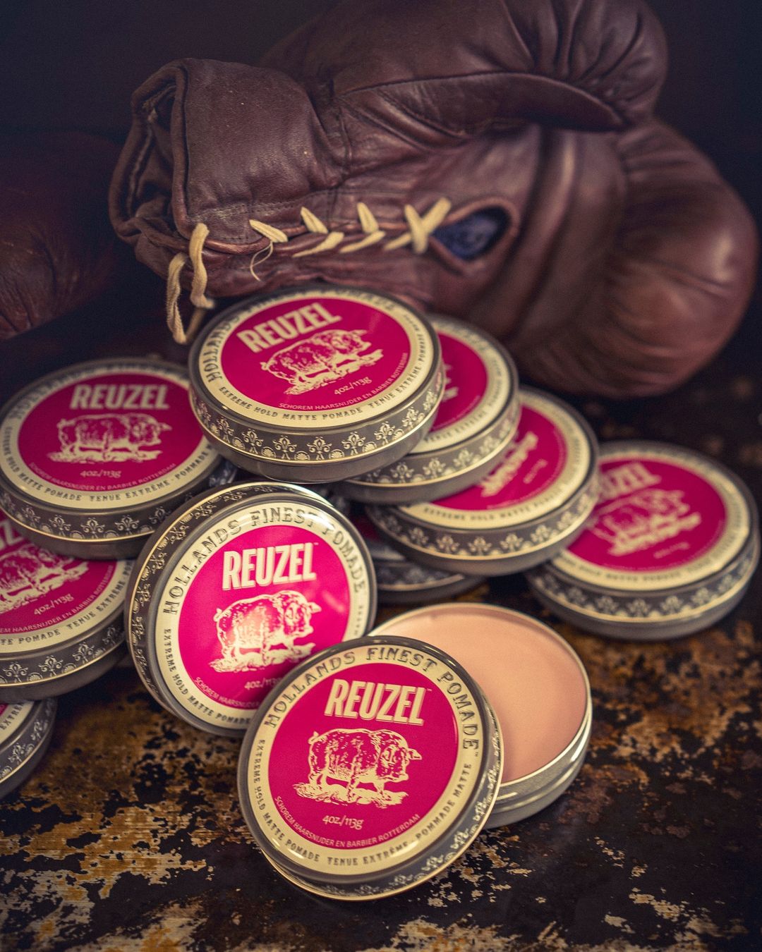 Reuzel Pink Extreme Hold Matte Pomade