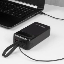 Aluratek 30,000 mAh 65W Fast Charge Power Bank w/USB Type-C