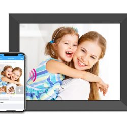 Aluratek WiFi Touchscreen Digital Photo Frame