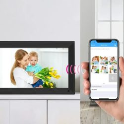 Aluratek WiFi Touchscreen Digital Photo Frame