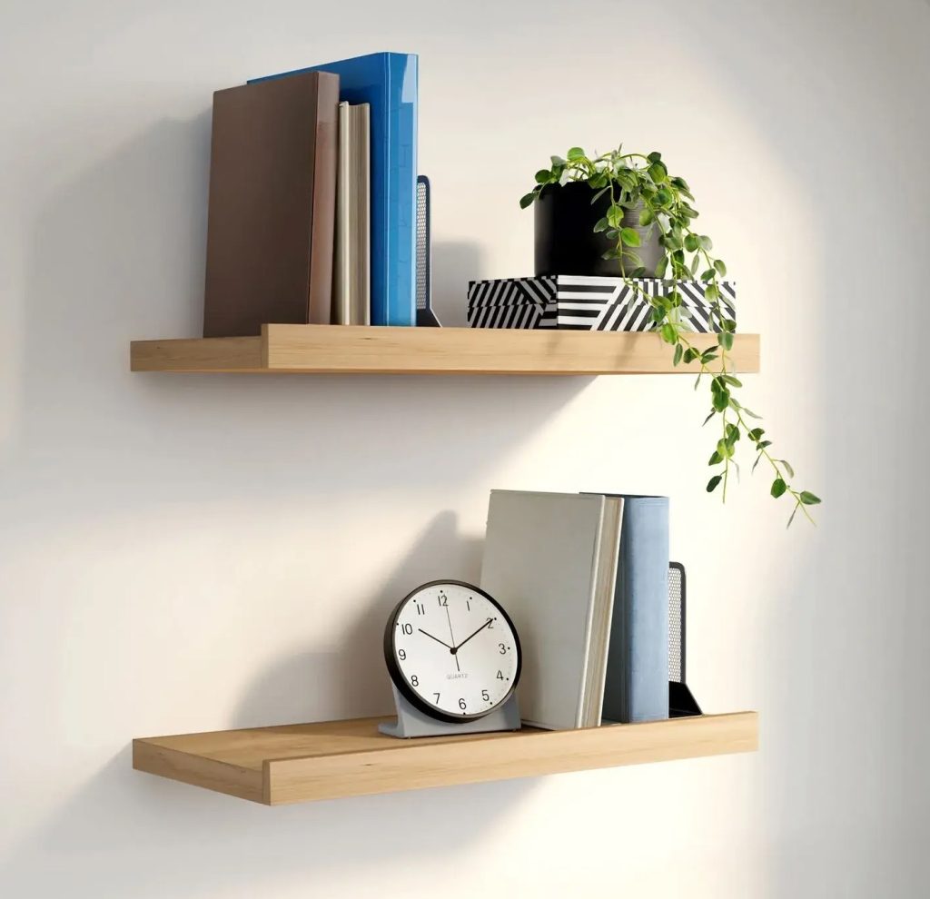 Creative Storage Ideas for Small Spaces: Bianca 24" Floating Shelf