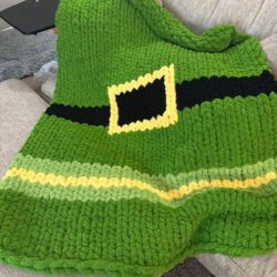 Chunky Handknit Elf Blanket 4 Chunky Handknit Elf Blanket