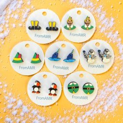 Elf Inspired Wooden Earrings 5 Elf Inspired Wooden Earrings