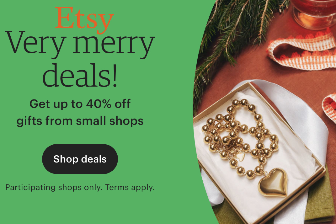 Etsy Holiday Deals