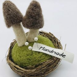 Felt Mushroom Pin Cushion