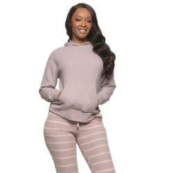 Jolie 2-Piece Hoodie & Jogger Lounge Set