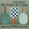 LUXE Pickleball Paddle Giveaway. Ends 12.15.24