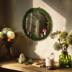 Mushroom Mirror