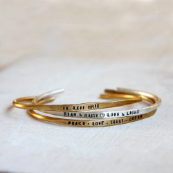 Personalized Cuff Bracelets