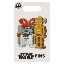 R2-D2 and C-3PO Holiday Pins