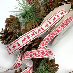 Scandinavian Christmas Ribbon