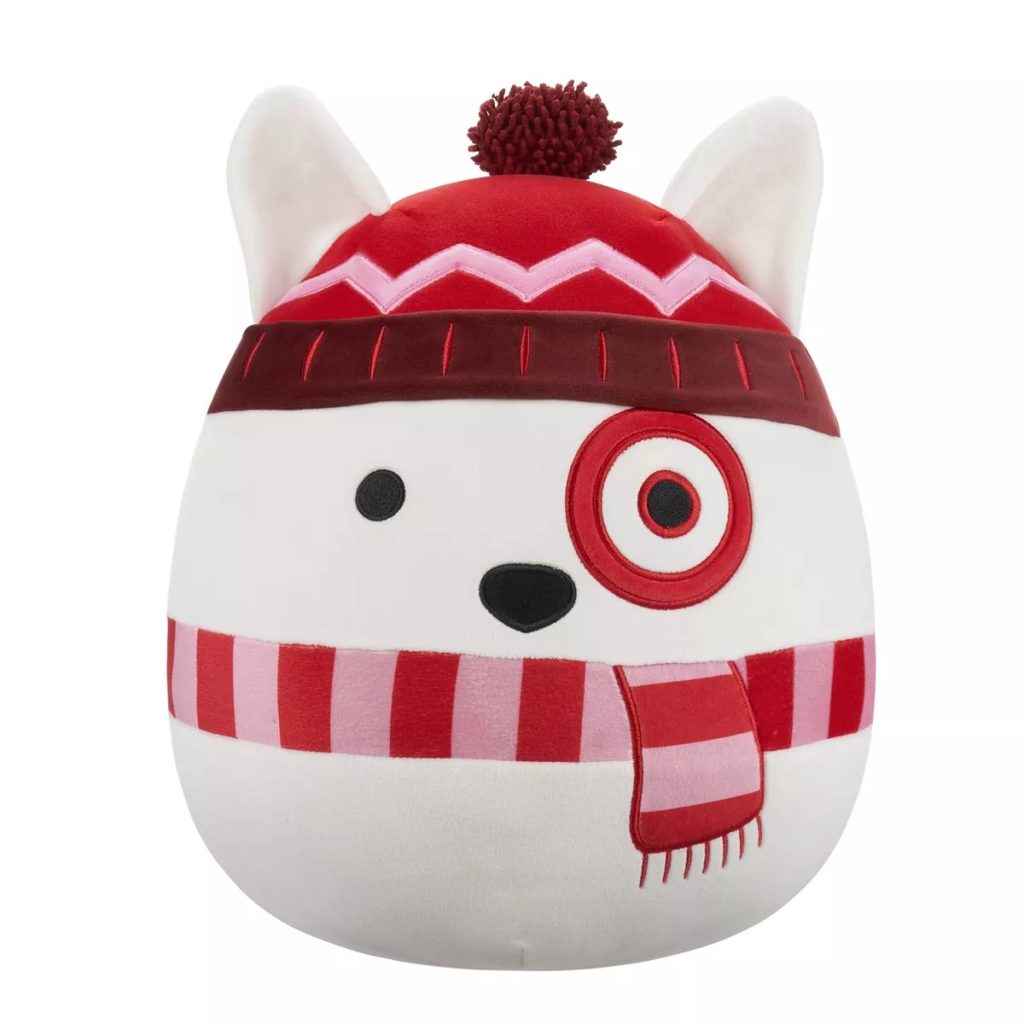 Red White and In Love with These Target Exclusives 2024: Squishmallows 12" Bullseye Plush 