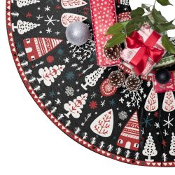 Swedish Village Christmas Tree Skirt