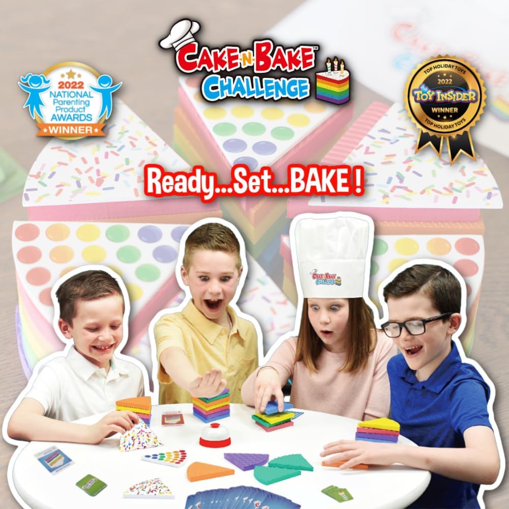 Top Toy Picks for Fun: Gifts & Games for All Ages: The Eggmazing Egg Decorator Cake-N-Bake Challenge