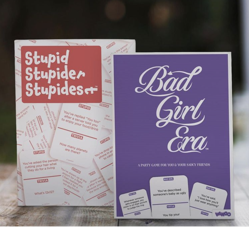 Vango Games_Bad Girl Era and Stupid, Stupider, Stupidest