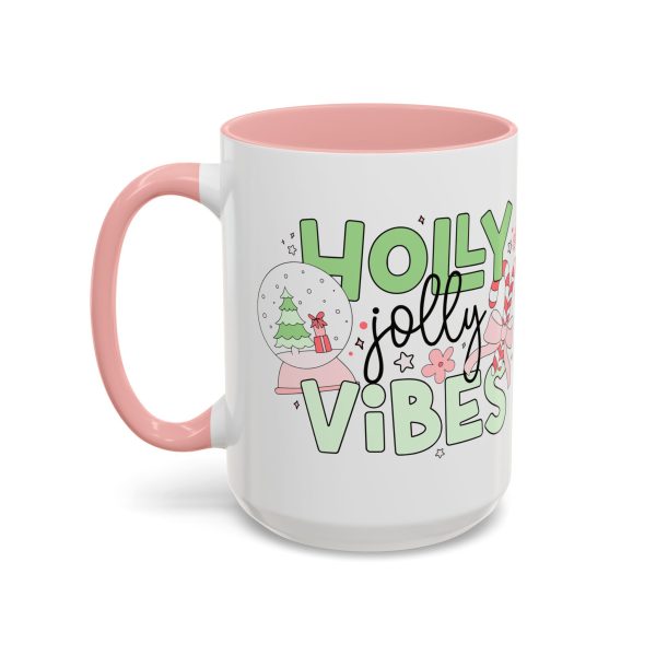 Holly Jolly Vibes Mug_Left