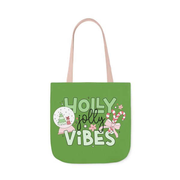 Holly Jolly Vibes Tote Bag