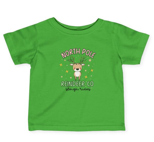 North Pole Reindeer Co. Infant Tee