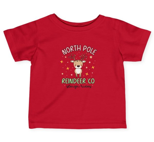 North Pole Reindeer Co. Infant Tee