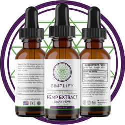 Simplify Hemp Organic CBD Oils