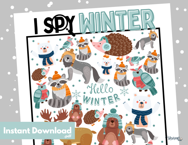 I Spy Winter in Color