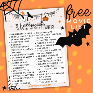 Free Halloween Movie List: 31 Haunts For Movie Night