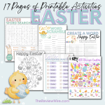 17 Pages of Easter Printable Activities FREE 17 Pages of Easter Printable Activities Cover