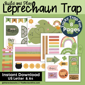 Printable Leprechaun Trap Set