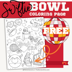 Swiftie Bowl Coloring Page