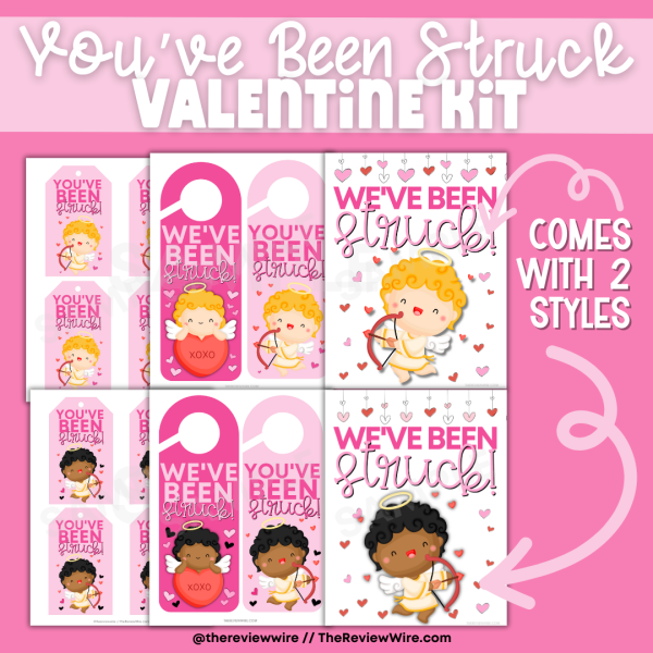 You've been struck valentine kit styles