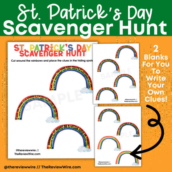 St. Patrick's Day Scavenger Hunt