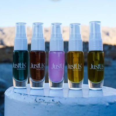 JustUs Skincare Anti-Aging Travel Kit