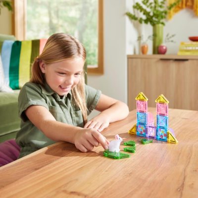 MAGNA-TILES microMAGS Spring Garden Travel Set