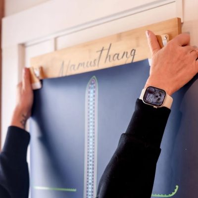 Namusthang Over-the-Door Yoga Mat Hanger