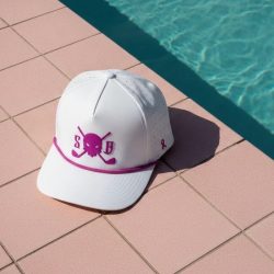 Skull & Bogeys Purpose Pink Sweat-Proof Golf Rope Hat 4 Skull & Bogeys Purpose Pink Sweat-Proof Golf Rope Hat