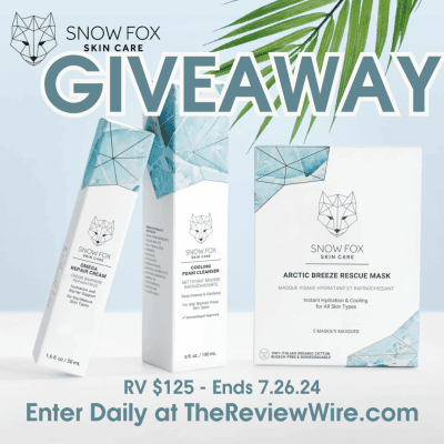 Christmas in July Blog Hop: Snow Fox Skincare Classic Cooling Set (RV $125) Ends 7.26.24